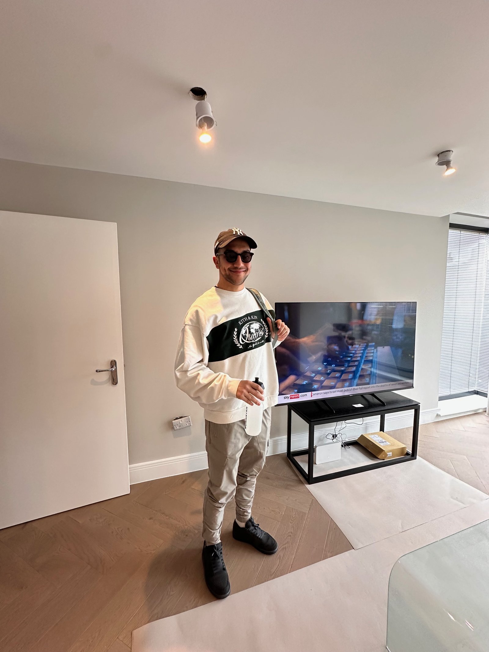The new flat