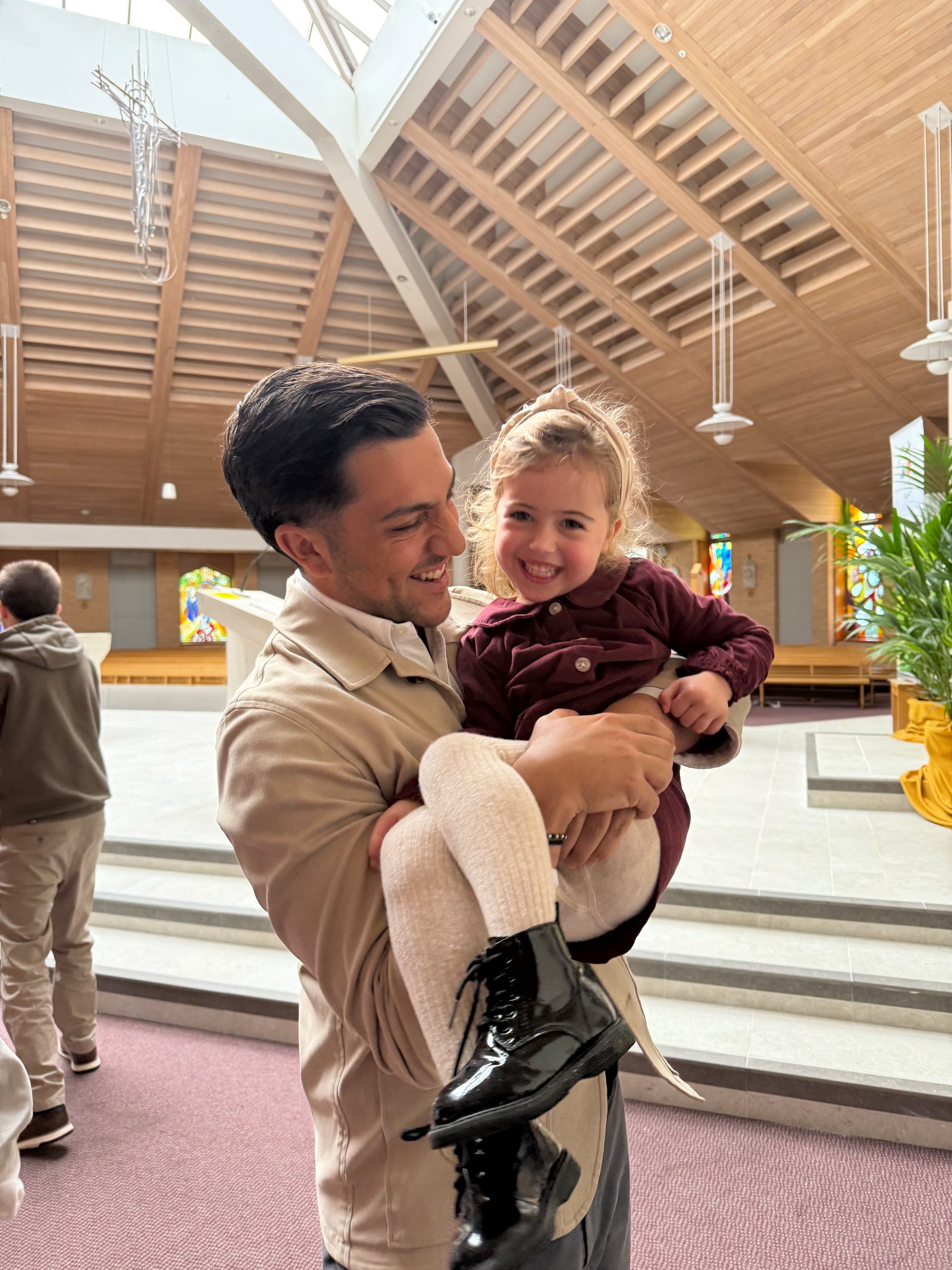 Chris and his niece